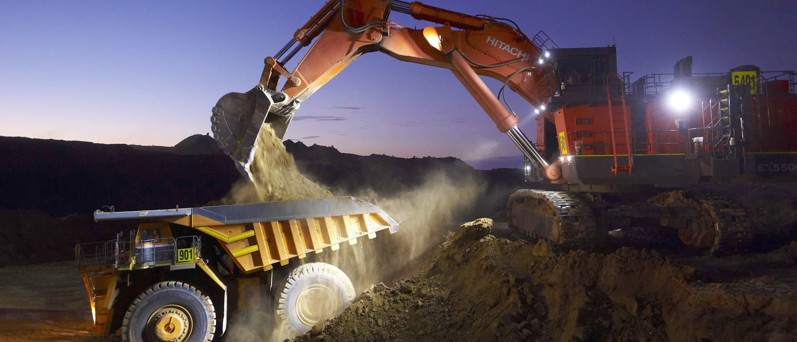 Curragh open-cut coal mine — mining services by Golding Contractors